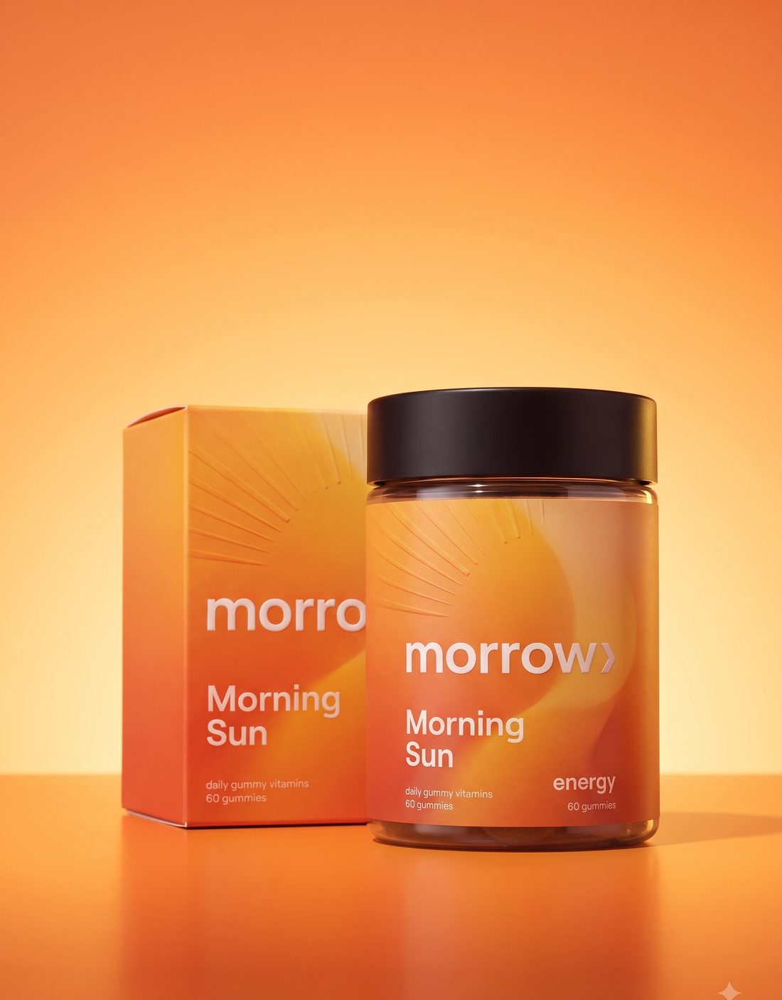 Morning Sun jar and carton